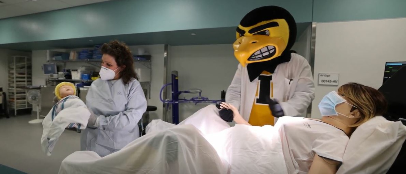 herky and sim baby