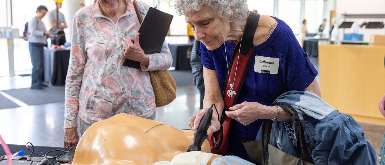 CPSS demos a CVC manikin